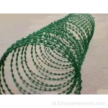 PVC Coated Razor Barbed Wire